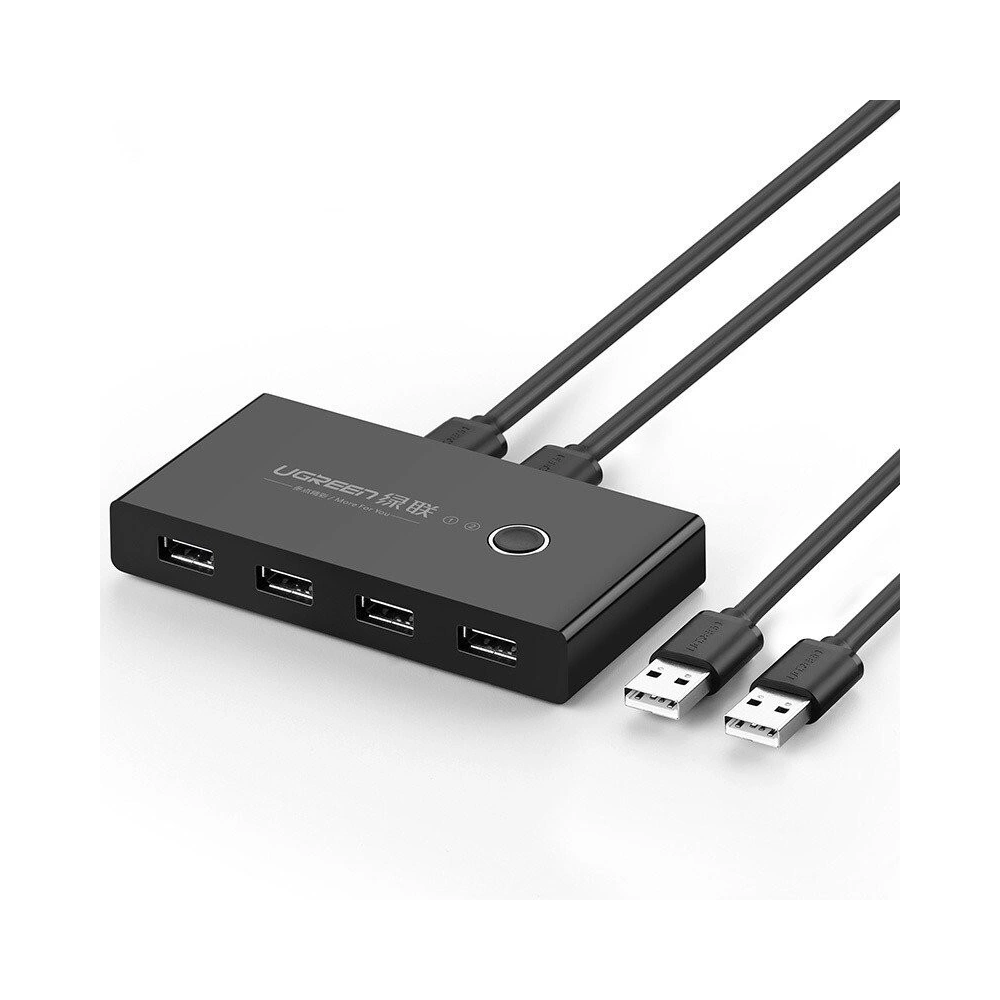 Switch przełącznik KVM USB 2x4 UGREEN USB 2.0
