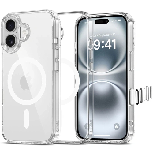 Buy Tech-Protect Flexair Hybrid CC MagSafe Apple iPhone 16 Clear - THP3647 - {ean13} - Home Screen Store Europe