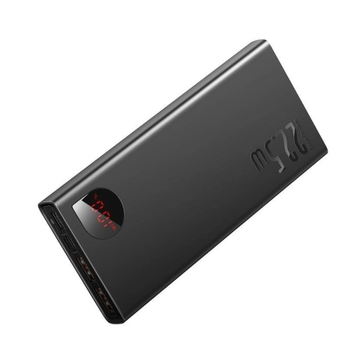 Kup Powerbank Baseus Adaman, 10000mAh, metalowy, QC 3.0, PD, Huawei SCP, 22,5W (czarny) - BSU1328BLK - {ean13} - Sklep Home Screen