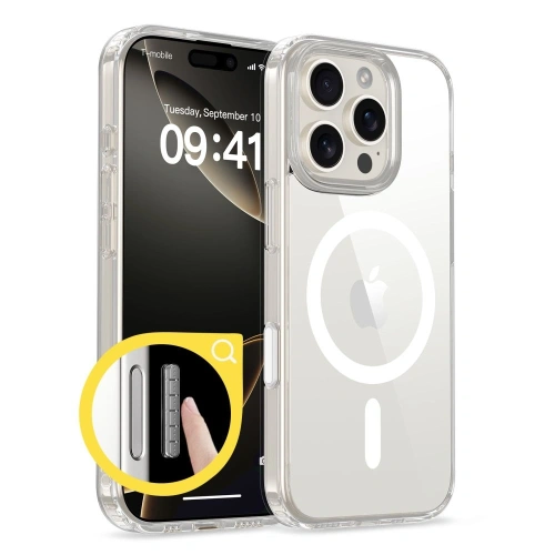 Buy Tech-Protect Flexair Hybrid CC MagSafe Apple iPhone 16 Pro Max Clear - THP3649 - {ean13} - Home Screen Store Europe