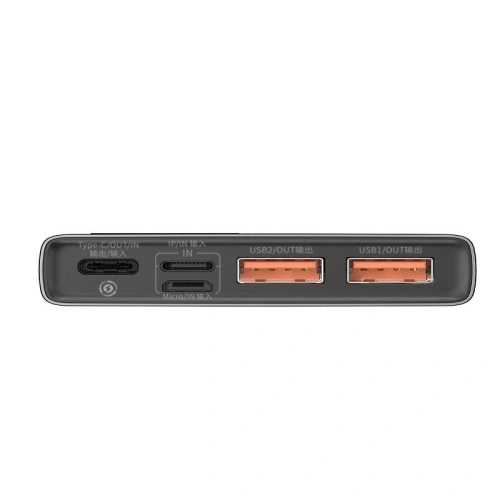 Kup Powerbank Baseus Adaman, 10000mAh, metalowy, QC 3.0, PD, Huawei SCP, 22,5W (czarny) - BSU1328BLK - {ean13} - Sklep Home Screen