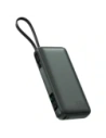 4smarts Enterprise Powerbank 20000mAh 130W with built-in cable USB-C space grey