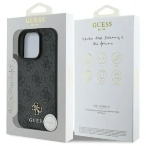 Kup Etui Guess GUHMP16LP4SM4MK Apple iPhone 16 Pro hardcase 4G Small Classic MagSafe czarny/black - GUE4204 - {ean13} - Sklep Home Screen