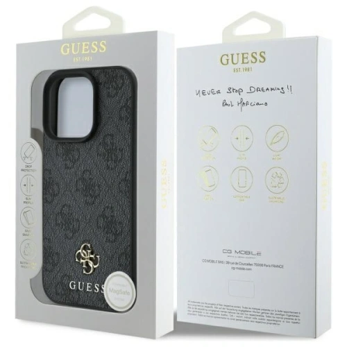 Kup Etui Guess GUHMP16LP4SM4MK Apple iPhone 16 Pro hardcase 4G Small Classic MagSafe černý/black - GUE4204 - {ean13} - Sklep Home Screen
