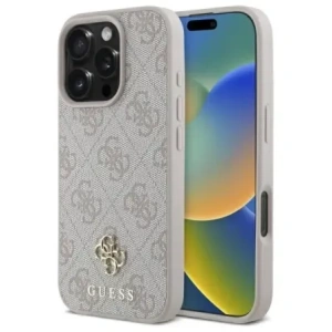 Kup Etui Guess GUHMP16LP4SM4MP Apple iPhone 16 Pro hardcase 4G Small Classic MagSafe różowy/pink - GUE4205 - {ean13} - Sklep Home Screen
