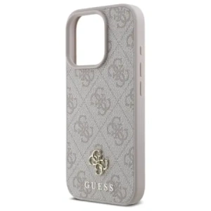 Buy Guess GUHMP16LP4SM4MP Apple iPhone 16 Pro hardcase 4G Small Classic MagSafe pink - GUE4205 - {ean13} - Home Screen Store Europe