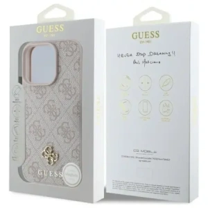 Kup Etui Guess GUHMP16LP4SM4MP Apple iPhone 16 Pro hardcase 4G Small Classic MagSafe różowy/pink - GUE4205 - {ean13} - Sklep Home Screen