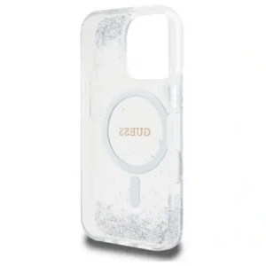 Kup Etui Guess GUHMP16LRGRGES Apple iPhone 16 Pro hardcase Resin Gradient Glitter MagSafe stříbrný/silver - GUE4206 - {ean13} - Sklep Home Screen