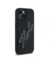 Kup Etui Karl Lagerfeld KLHCP15S3DRKSDLK Apple iPhone 15 hardcase 3D Rubber Signature černý/black - KLD21840 - {ean13} - Sklep Home Screen