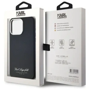 Kup Karl Lagerfeld KLHCP15XPGWCMKHK Apple iPhone 15 Pro Max Hardcase Hotel RSG Schwarz - KLD21842 - {ean13} - Sklep Home Screen