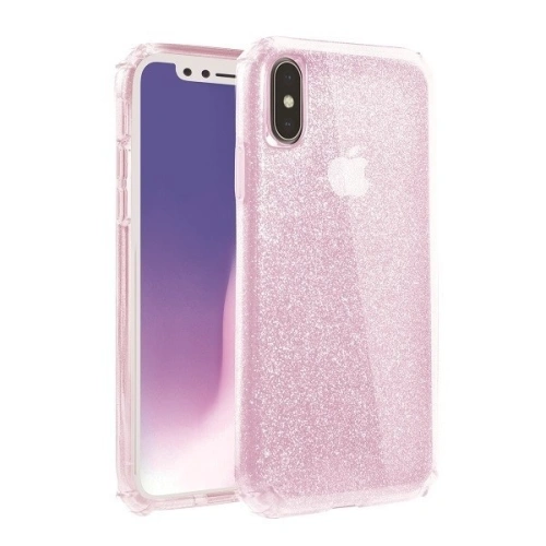 Kup Etui UNIQ Clarion Tinsel Apple iPhone X/XS růžový/blush pink - UNIQ165PNK - {ean13} - Sklep Home Screen