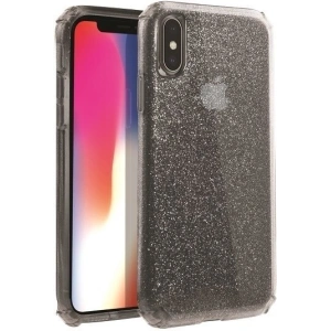 Kup Apple UNIQ Clarion Tinsel Case iPhone XS Max schwarz/vapour smoke - UNIQ166BLK - {ean13} - Sklep Home Screen