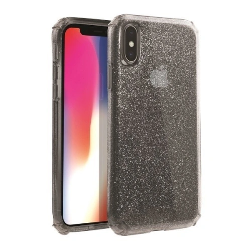 Kup Etui UNIQ Clarion Tinsel Apple iPhone XS Max černý/vapour smoke - UNIQ166BLK - {ean13} - Sklep Home Screen