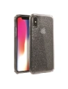 Etui UNIQ Clarion Tinsel Apple iPhone XS Max negru/vapour smoke