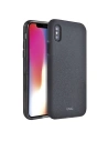 Etui UNIQ Lithos Apple iPhone X/Xs czarny /charcoal black