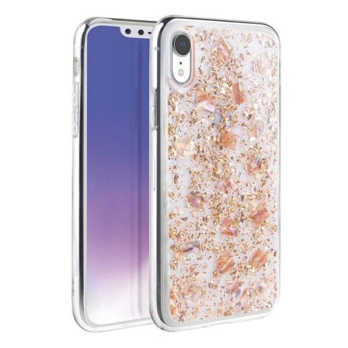Kup Etui UNIQ Lumence Clear Apple iPhone Xr rózsaszín-arany/Rosedale rose gold - UNIQ193RS - {ean13} - Sklep Home Screen