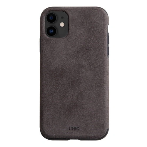 Kup Etui UNIQ Sueve Apple iPhone 11 taupe teplá šedá - UNIQ201GRY - {ean13} - Sklep Home Screen