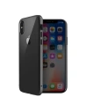 Apple UNIQ Valencia Klarer Fall iPhone Xs Max grau/graumetallgrau