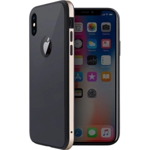 Etui UNIQ Valencia Clear Apple iPhone Xs Max zlatý/blush gold