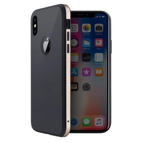 Kup Etui UNIQ Valencia Clear Apple iPhone Xs Max aurie/roz aurit - UNIQ207GLD - {ean13} - Sklep Home Screen