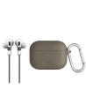 Etui UNIQ Vencer AirPods Pro Silicon bej/sare închisă