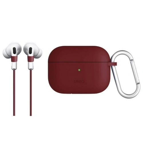 Kup Etui UNIQ Vencer AirPods Pro din silicon bordo/burgundiu. - UNIQ209BRG - {ean13} - Sklep Home Screen