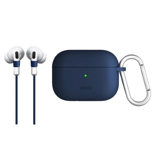 Kup Etui UNIQ Vencer AirPods Pro Silicon albastru marin - UNIQ210BLU - {ean13} - Sklep Home Screen