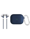 Etui UNIQ Vencer AirPods Pro Silicon albastru marin