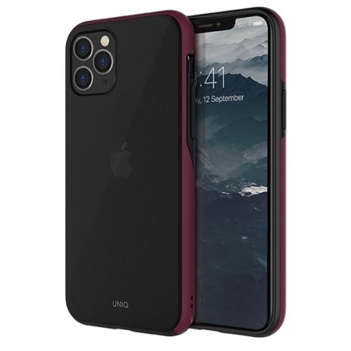 Kup Apple UNIQ Vesto Hue Tasche iPhone 11 Pro kastanienbraun/maroon - UNIQ213MRN - {ean13} - Sklep Home Screen