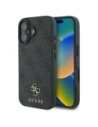 Etui Guess GUHMP16SP4SM4MK Apple iPhone 16 hardcase 4G Small Classic MagSafe černý/black