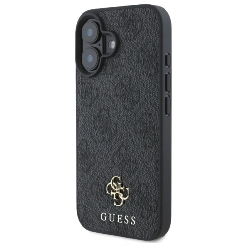 Kup Guess GUHMP16SP4SM4MK Apple iPhone 16 hardcase 4G Mic Clasic MagSafe negru - GUE4207 - {ean13} - Sklep Home Screen