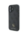 Buy Guess GUHMP16SP4SM4MK Apple iPhone 16 hardcase 4G Small Classic MagSafe black - GUE4207 - {ean13} - Home Screen Store Europe