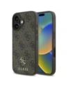 Guess GUHMP16SP4SM4MW Apple iPhone 16 husă rigidă 4G Mic Classic MagSafe maro