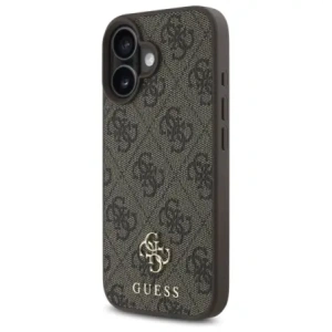 Kup Guess GUHMP16SP4SM4MW Apple iPhone 16 keménytok 4G Kis Klasszikus MagSafe barna - GUE4208 - {ean13} - Sklep Home Screen
