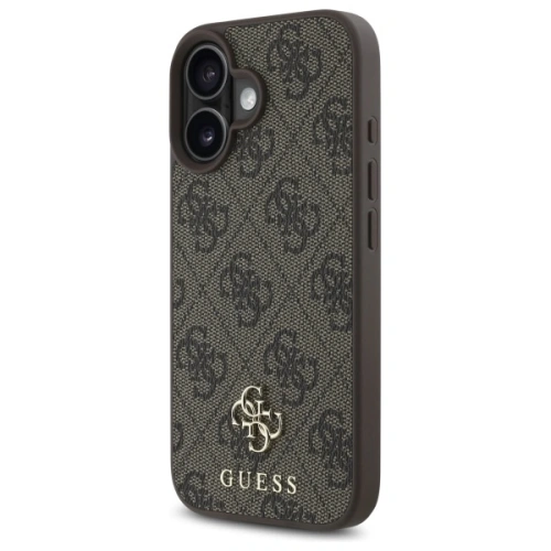 Kup Guess GUHMP16SP4SM4MW Apple iPhone 16 husă rigidă 4G Mic Classic MagSafe maro - GUE4208 - {ean13} - Sklep Home Screen