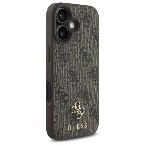 Kup Etui Guess GUHMP16SP4SM4MW Apple iPhone 16 hardcase 4G Small Classic MagSafe brązowy/brown - GUE4208 - {ean13} - Sklep Home Screen