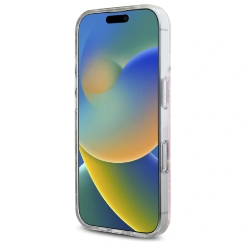 Kup Guess GUHMP16SRBFGFGMP Apple iPhone 16 carcasă din rășină cu flori strălucitoare MagSafe roz - GUE4209 - {ean13} - Sklep Home Screen