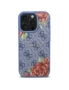 Kup Guess GUHMP16XP4ROPEMCB Apple iPhone 16 Pro Max husă rigidă 4G Flori Print MagSafe albastru - GUE4210 - {ean13} - Sklep Home Screen