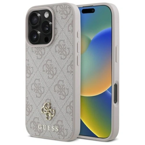 Kup Guess GUHMP16XP4SM4MP Apple iPhone 16 Pro Max hardcase 4G Small Classic MagSafe roz - GUE4211 - {ean13} - Sklep Home Screen