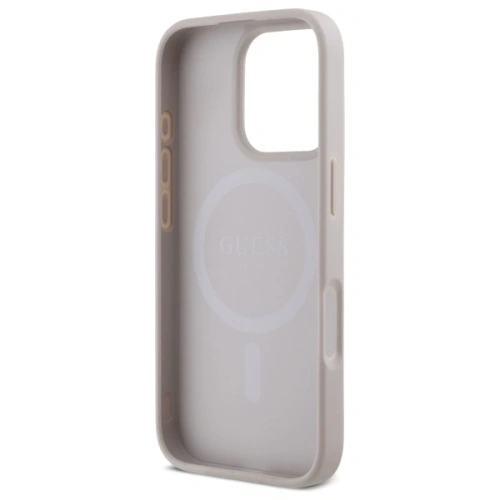 Kup Guess GUHMP16XP4SM4MP Apple iPhone 16 Pro Max hardcase 4G Small Classic MagSafe roz - GUE4211 - {ean13} - Sklep Home Screen