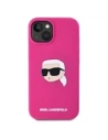Kup Etui Karl Lagerfeld KLHMP15SSKHPPLF Apple iPhone 15 hardcase silikon Karl Head Print MagSafe fuchsie/fuchsie - KLD21846 - {ean13} - Sklep Home Screen