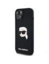 Kup Etui Karl Lagerfeld KLHMP15SSKHPPLK Apple iPhone 15 hardcase Silicone Karl Head Print MagSafe černý/black - KLD21847 - {ean13} - Sklep Home Screen