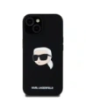 Kup Etui Karl Lagerfeld KLHMP15SSKHPPLK Apple iPhone 15 hardcase Silicone Karl Head Print MagSafe černý/black - KLD21847 - {ean13} - Sklep Home Screen