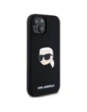 Kup Etui Karl Lagerfeld KLHMP15SSKHPPLK Apple iPhone 15 hardcase Silicone Karl Head Print MagSafe černý/black - KLD21847 - {ean13} - Sklep Home Screen