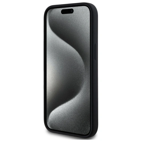 Kup Etui Karl Lagerfeld KLHMP15SSKHPPLK Apple iPhone 15 hardcase Silicone Karl Head Print MagSafe černý/black - KLD21847 - {ean13} - Sklep Home Screen