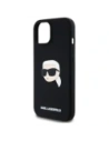 Kup Etui Karl Lagerfeld KLHMP15SSKHPPLK Apple iPhone 15 hardcase Silicone Karl Head Print MagSafe černý/black - KLD21847 - {ean13} - Sklep Home Screen