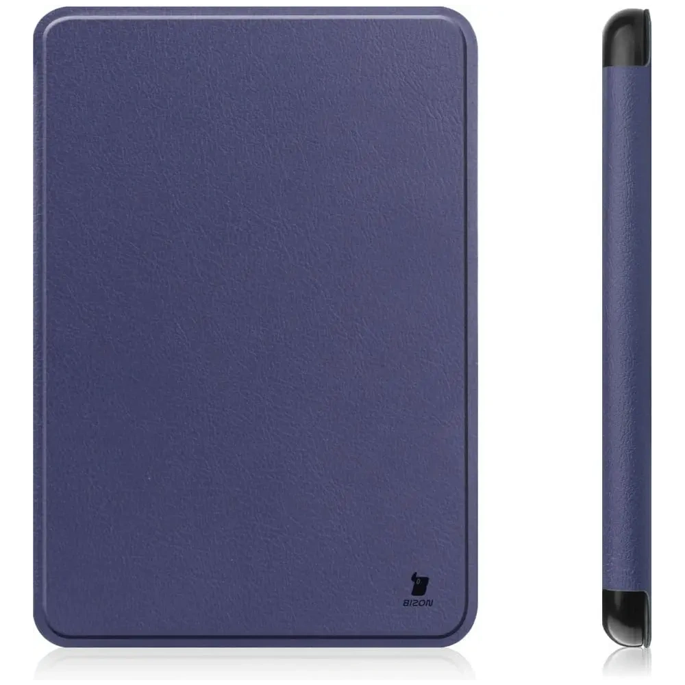 Etui Bizon Case Tab Croc do Amazon Kindle 12 2024 / 11 2022 granatowe