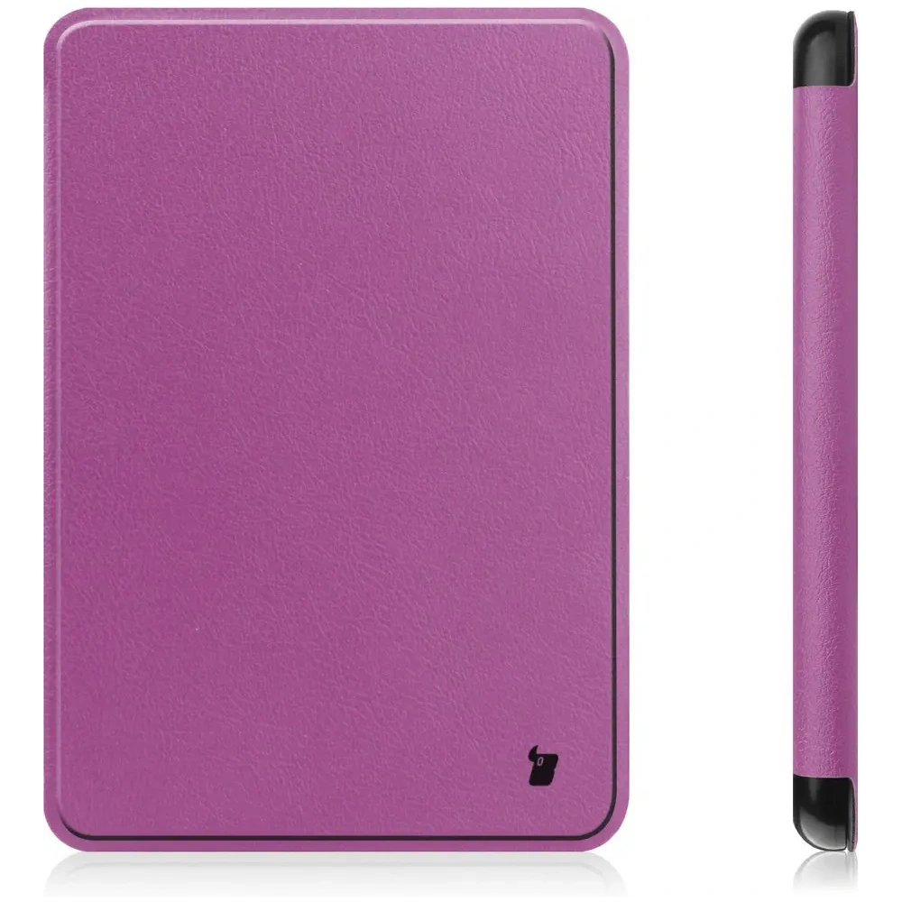 Etui Bizon Case Tab Croc do Amazon Kindle 12 2024 / 11 2022 ciemnofioletowe