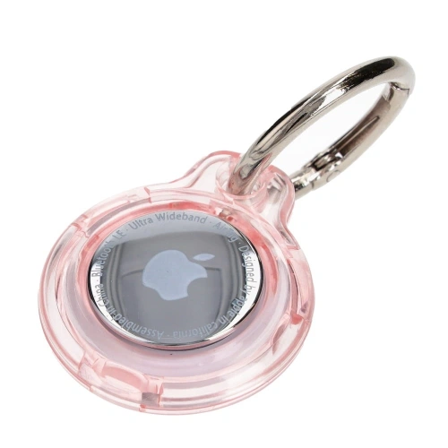Buy Bizon Case Locator Keychain Apple AirTag clear-pink - BIZ7 - {ean13} - Home Screen Store Europe