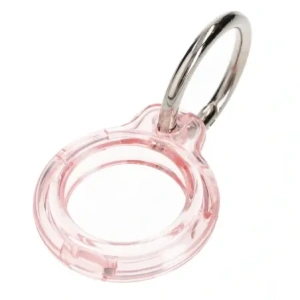 Kup Etui Bizon Case Locator Keychain do Apple AirTag przezroczysto-różowe - BIZ7 - {ean13} - Sklep Home Screen
